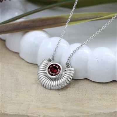 925 Sterling Silver Designer Red Garnet Gemstone Necklace Bulk Fine Jewellery Wholesaler | Akrati Jewels Inc