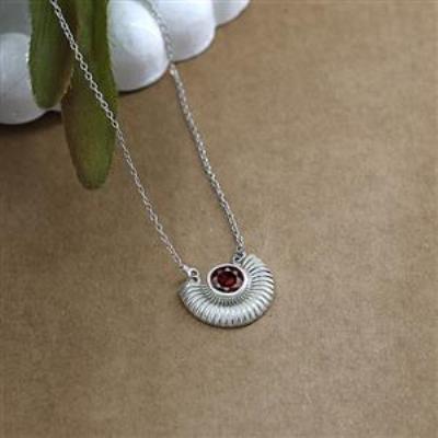 925 Sterling Silver Designer Red Garnet Gemstone Necklace Bulk Fine Jewellery Wholesaler | Akrati Jewels Inc