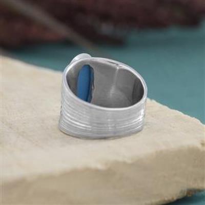 Chunky Boho Statement Men's Ring in Elegant 925 Silver Fine Jewellery Distributor | Akrati Jewels Inc