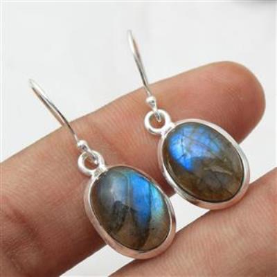 Artistry Labradorite Gemstone Sterling Silver Earring Wholesale Manufacturer Jewelery | Akrati Jewels Inc