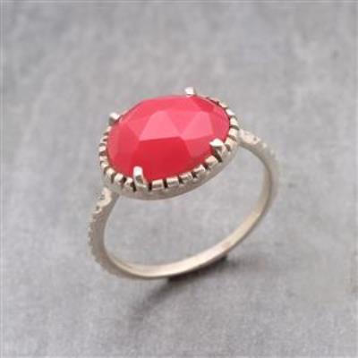 Ruby Silver Ring Gemstone Jewelery Manufacturer | Akrati Jewels Inc