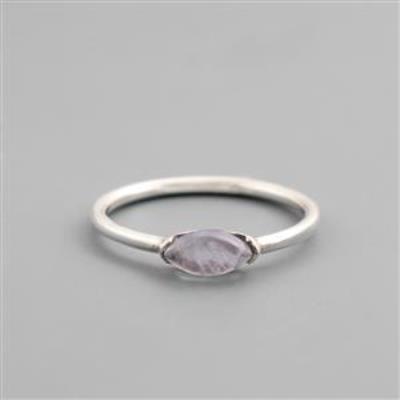 Handmade Sterling Silver Moonstone Ring | Akrati Jewels Inc
