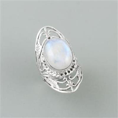 South West Moonstone Silver Ring Wholesale Jewelery Supplier | Akrati Jewels Inc