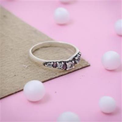 Blue Topaz Silver Ring Handmade Silver Manufacturer | Akrati Jewels Inc