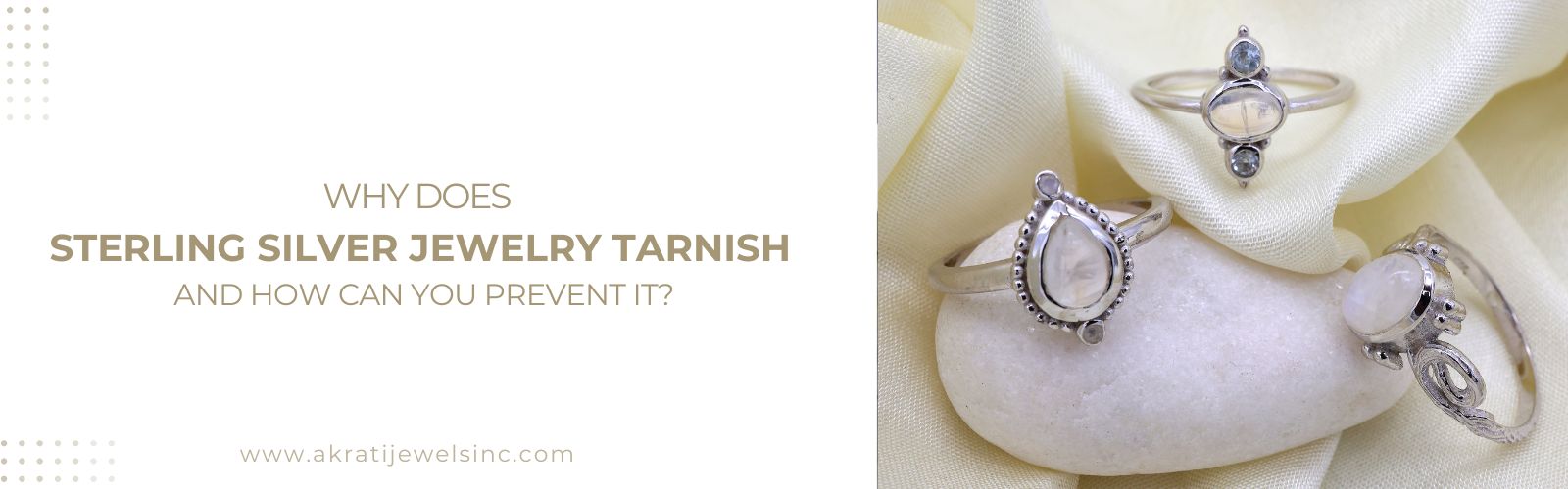 Why Does  Sterling Silver Jewelry Tarnish  and How Can You Prevent It - JewelPin