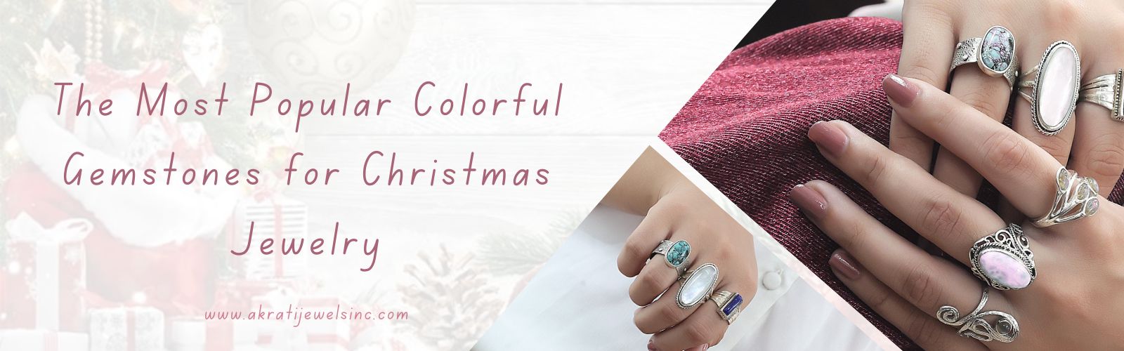 The Most Popular Colorful Gemstones for Christmas Jewelry Akrati Jewels Inc