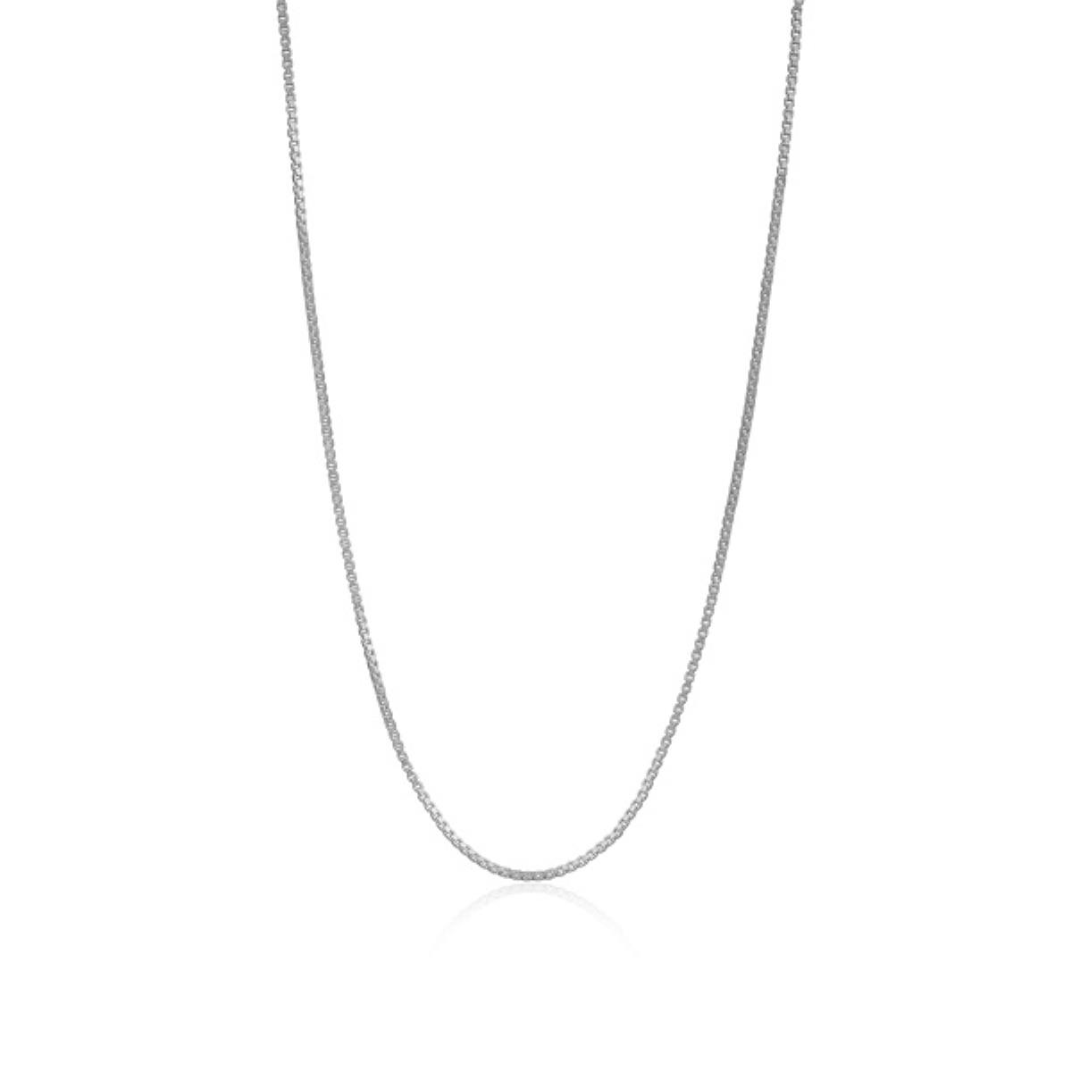 Preciously 925 Sterling Silver Venetian Box Chain For Pendant Jewllery Manufacturer 0.8 MM | Akrati Jewels Inc